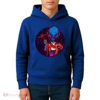 Cool Alien Headset Kids Hoodie thumb 4