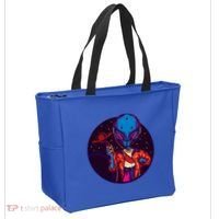 Cool Alien Headset Tote Bag thumb 2