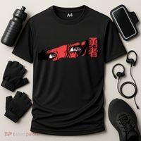Cool Anime Style Eyes Cooling Performance Crew T-Shirt thumb 3