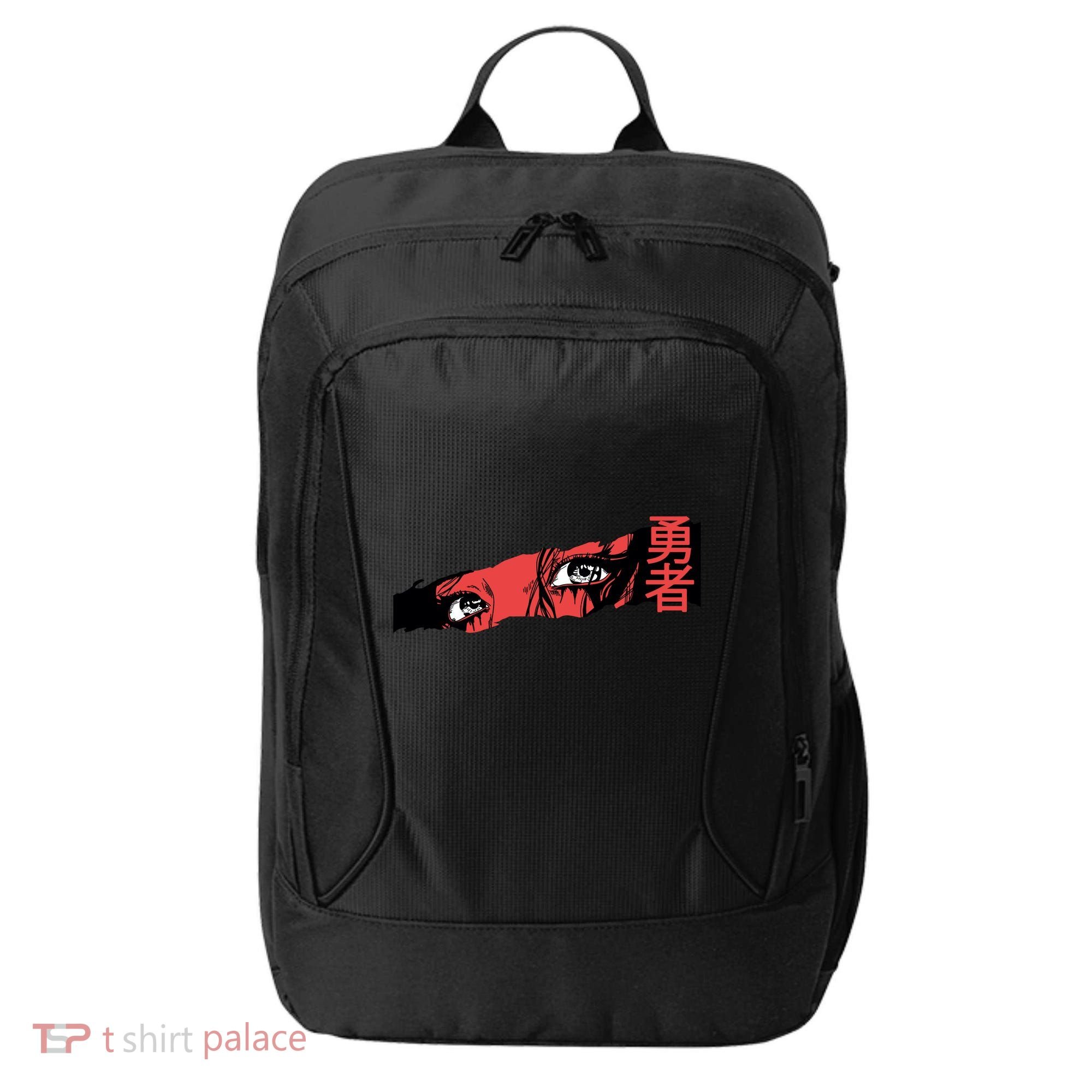 Cool Anime Style Eyes City Backpack