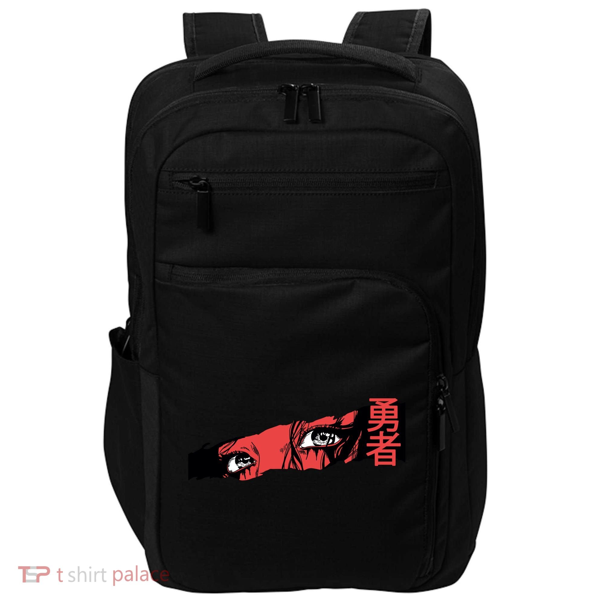 Cool Anime Style Eyes Impact Tech Backpack
