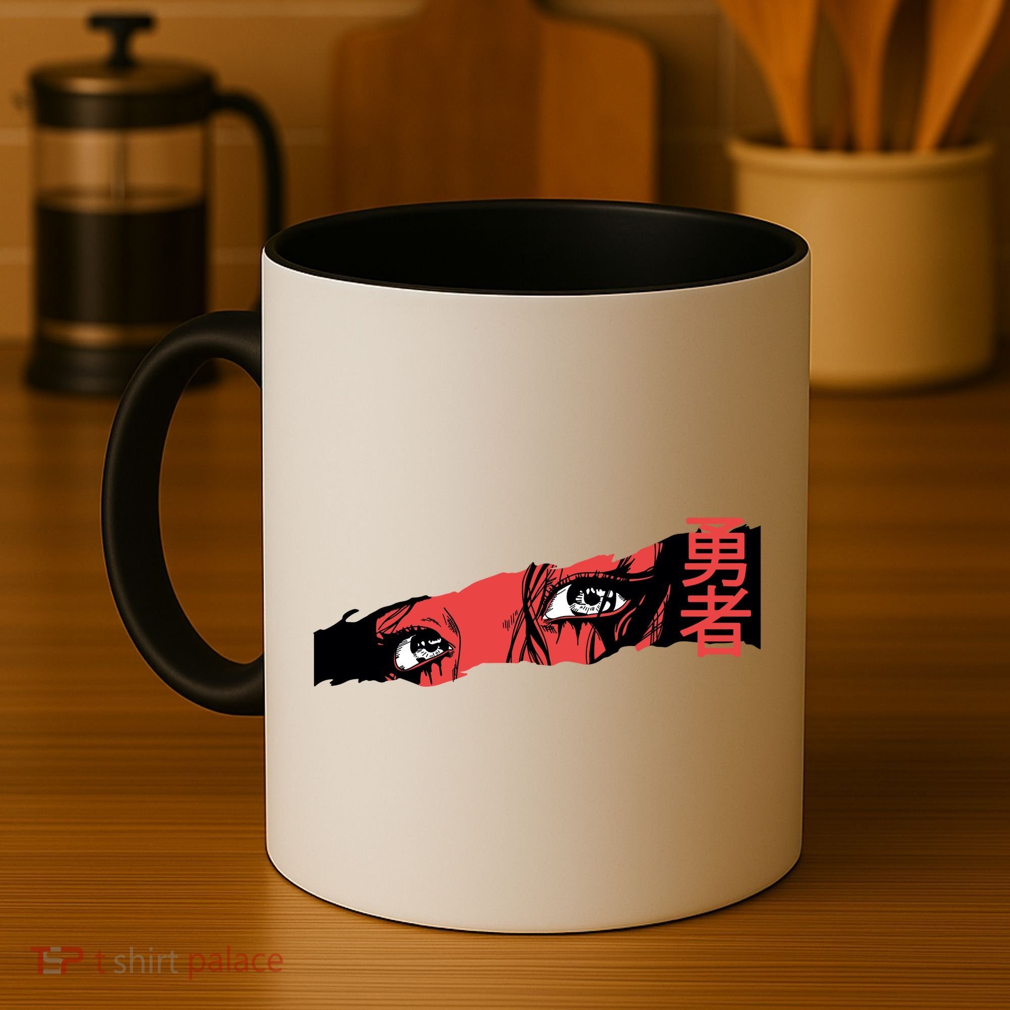 Cool Anime Style Eyes Coffee Mug