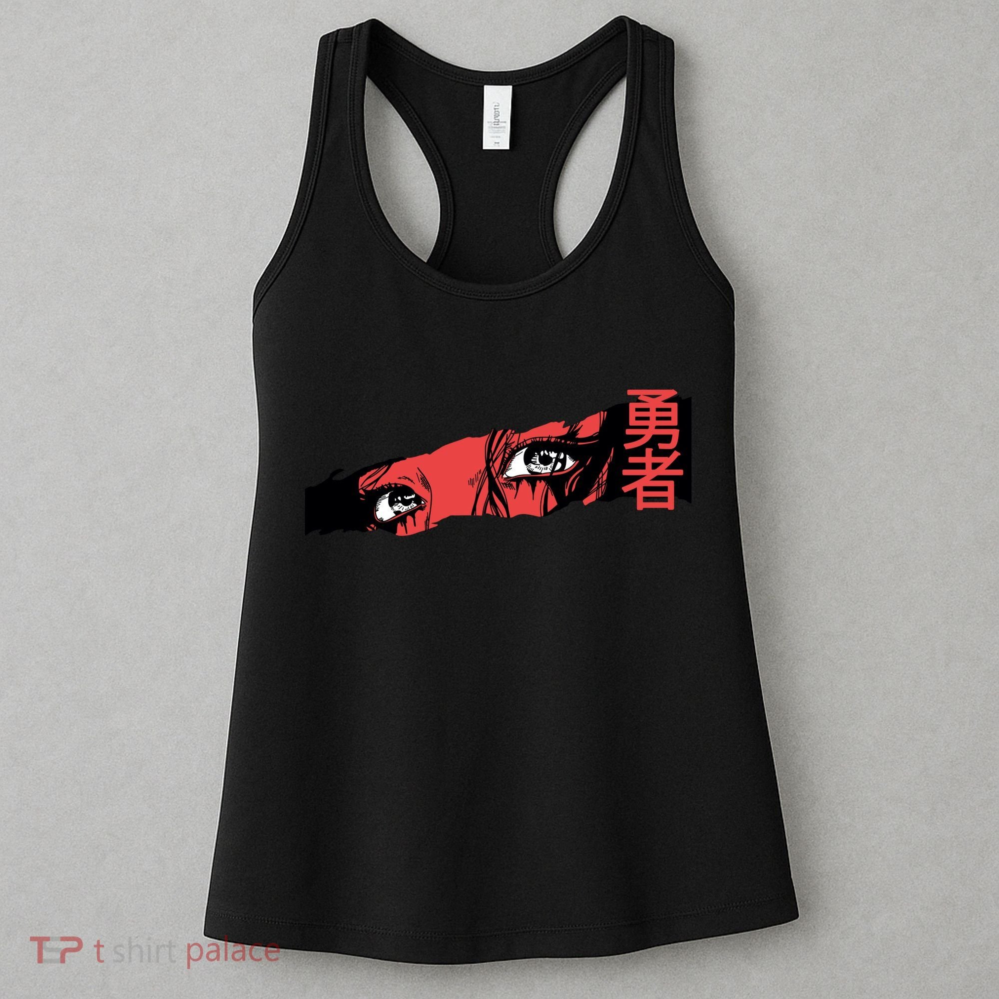 Cool Anime Style Eyes Women's Tank Top