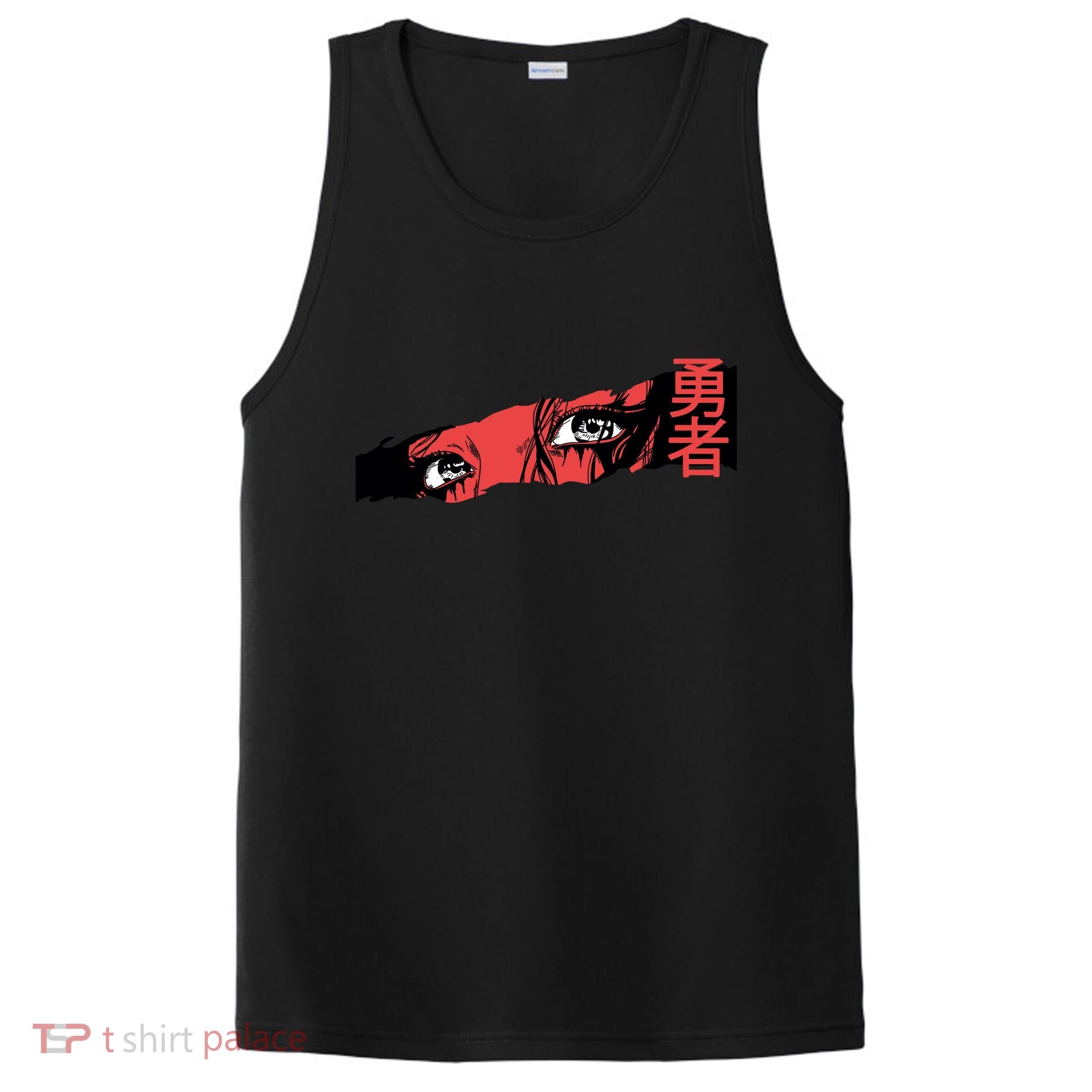 Cool Anime Style Eyes PosiCharge Competitor Tank