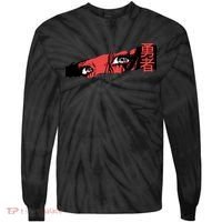 Cool Anime Style Eyes Tie-Dye Long Sleeve Shirt thumb 0