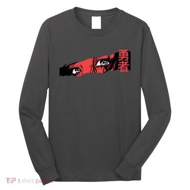 Cool Anime Style Eyes Long Sleeve Shirt