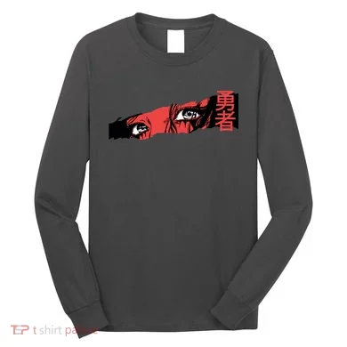 Cool Anime Style Eyes Long Sleeve Shirt
