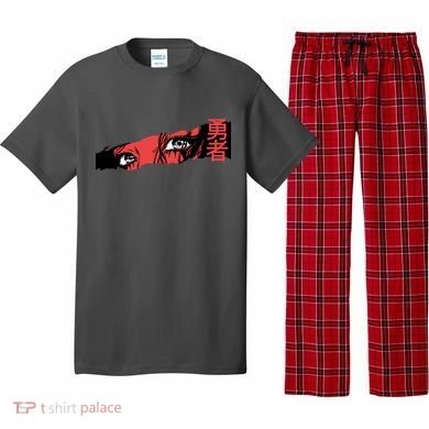 Cool Anime Style Eyes Pajama Set