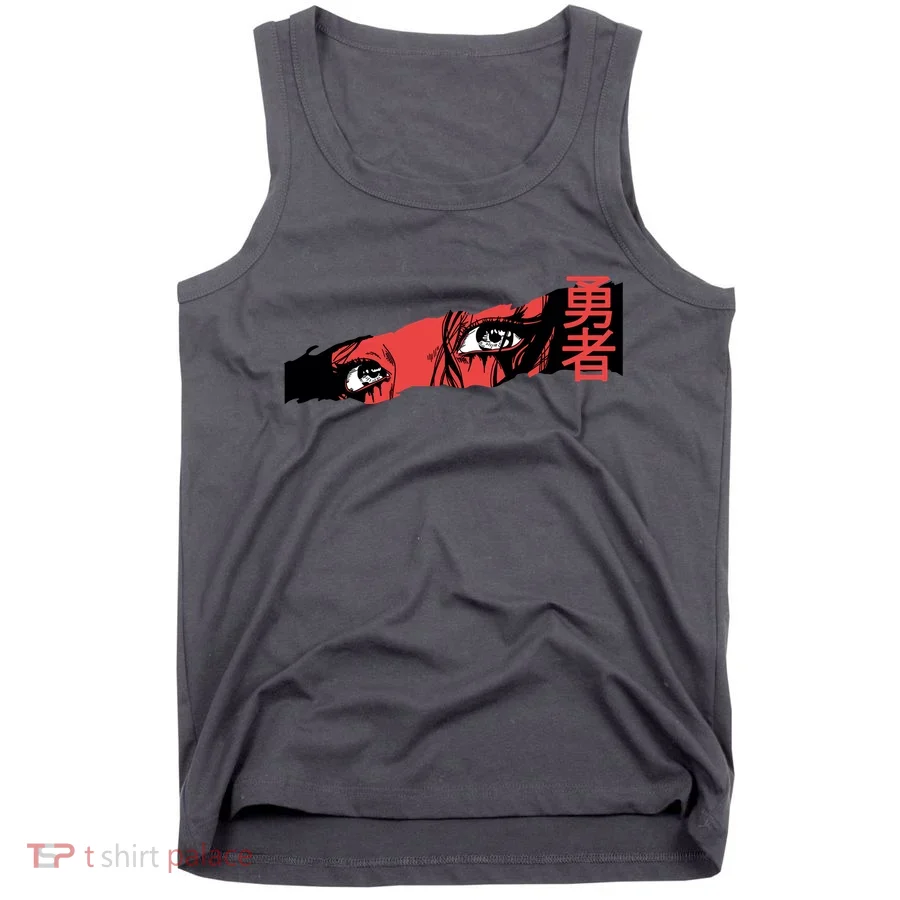 Cool Anime Style Eyes Tank Top