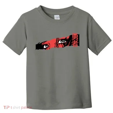 Cool Anime Style Eyes Toddler T-Shirt