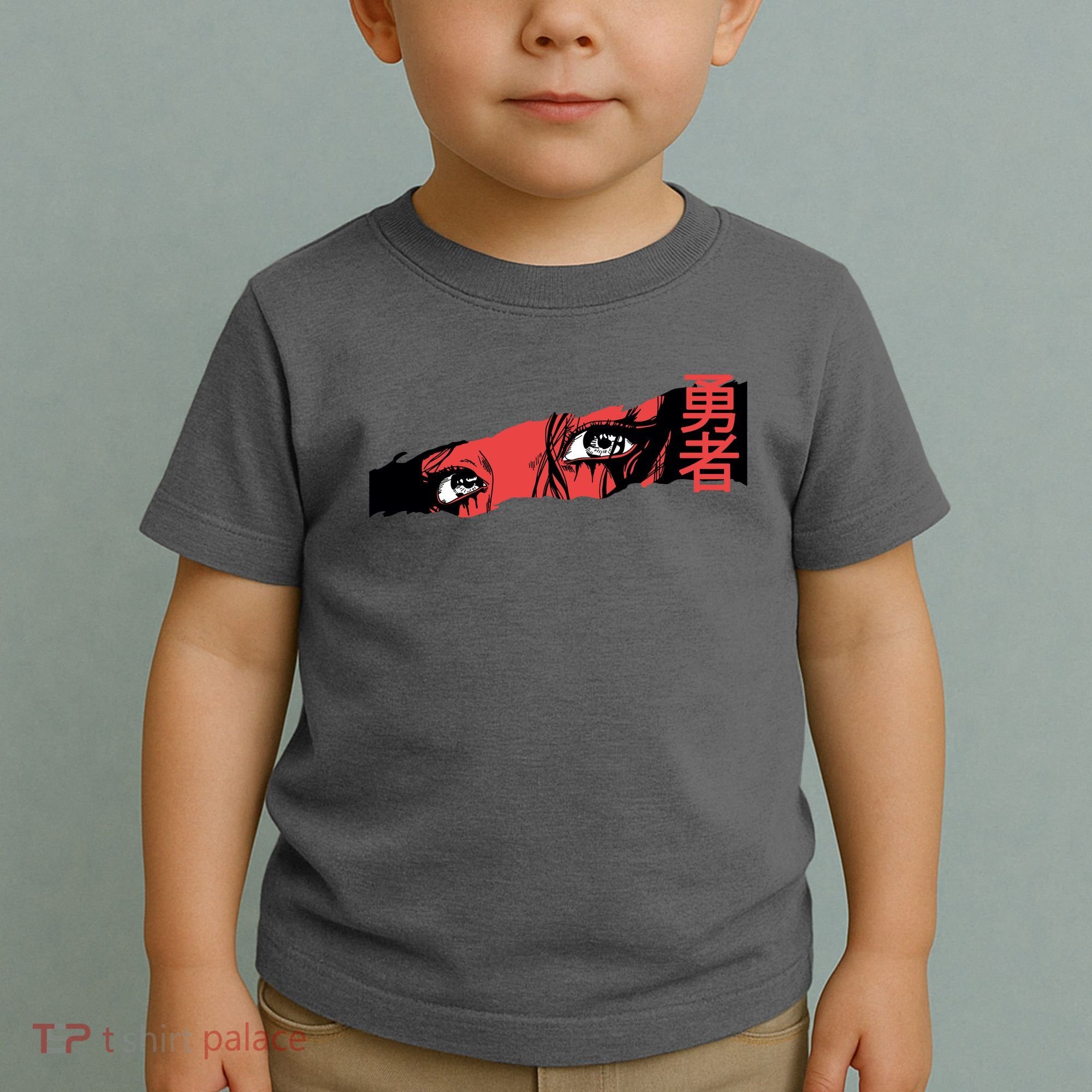Cool Anime Style Eyes Toddler T-Shirt