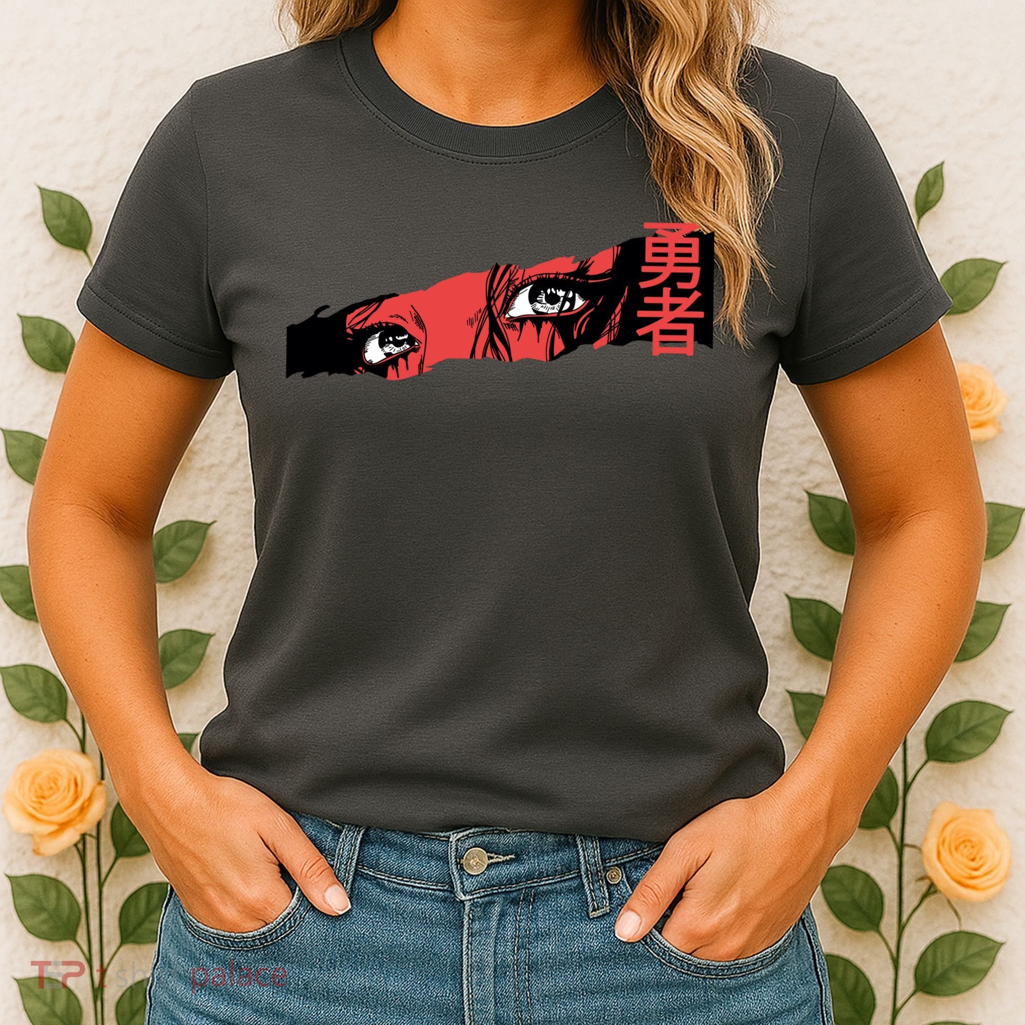 Cool Anime Style Eyes Women's T-Shirt