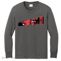 Cool Anime Style Eyes Kids Long Sleeve Shirt thumb 0
