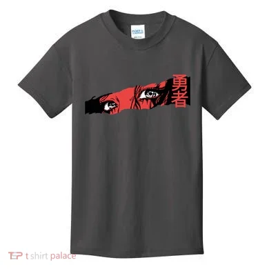 Cool Anime Style Eyes Kids T-Shirt