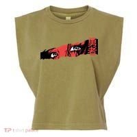 Cool Anime Style Eyes Garment-Dyed Women's Muscle Tee thumb 0