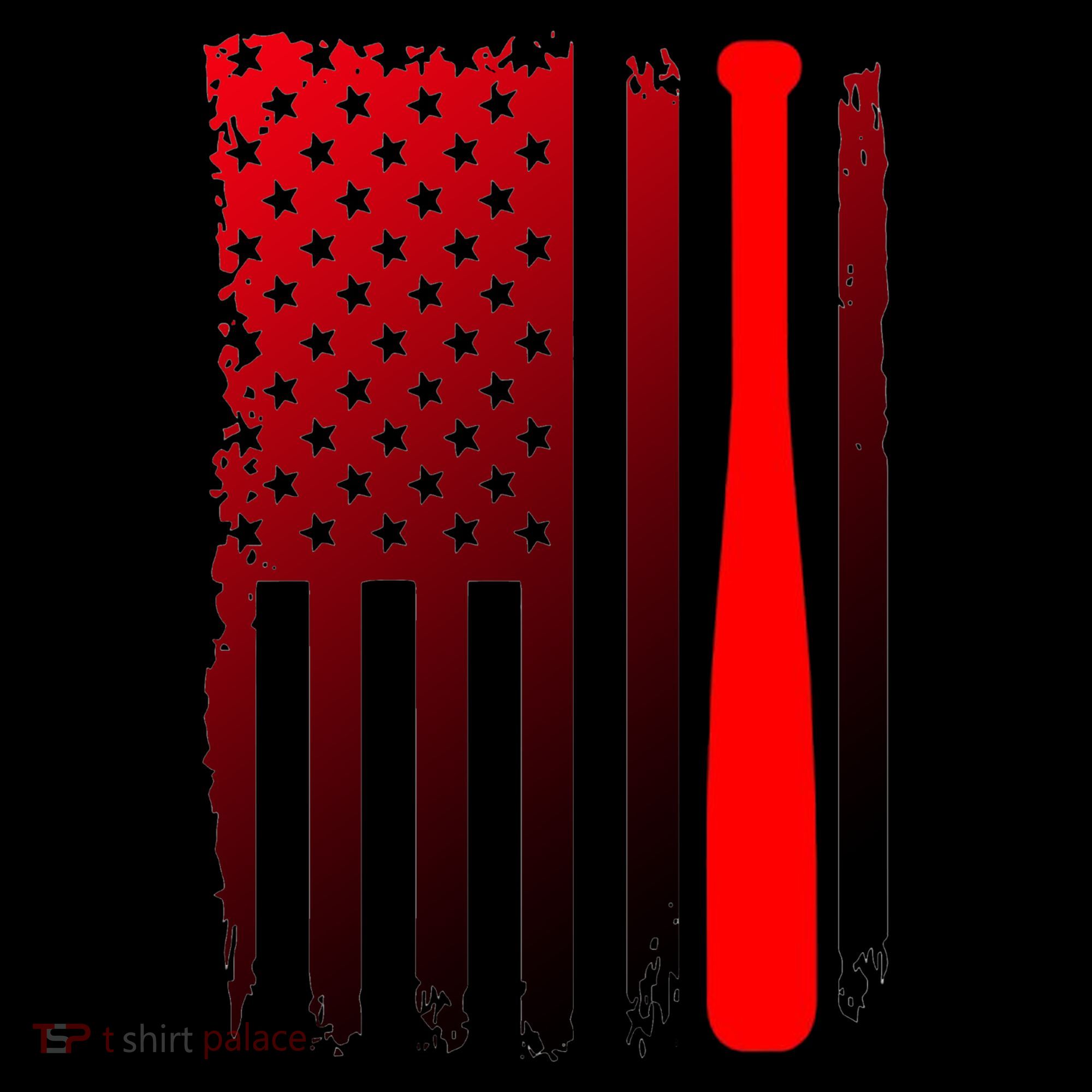Cool Baseball Bat American Flag USA Coffee Mug