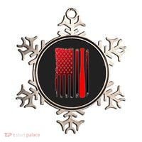 Cool Baseball Bat American Flag USA Ornament thumb 0