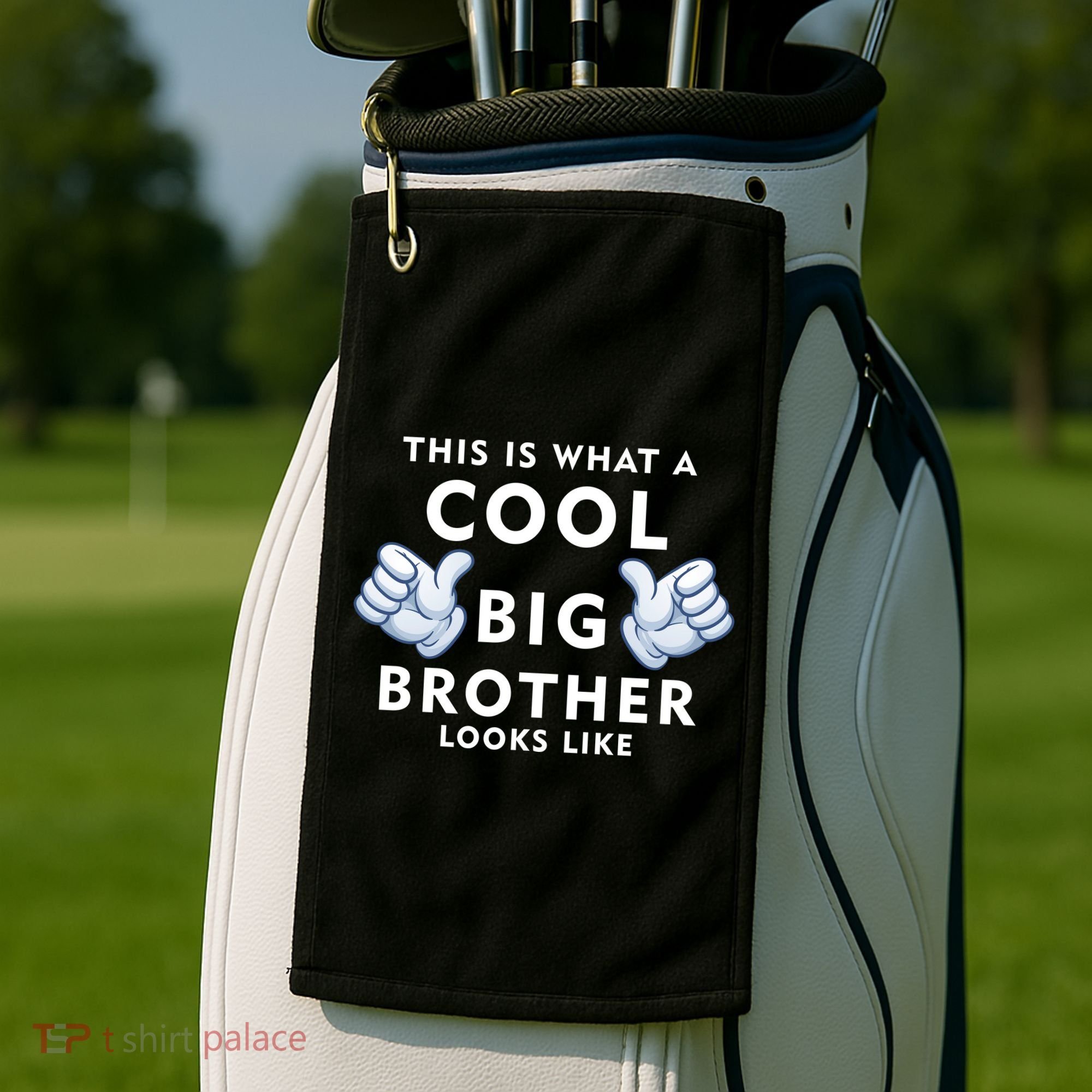 Cool Big Brother Golf Towel
