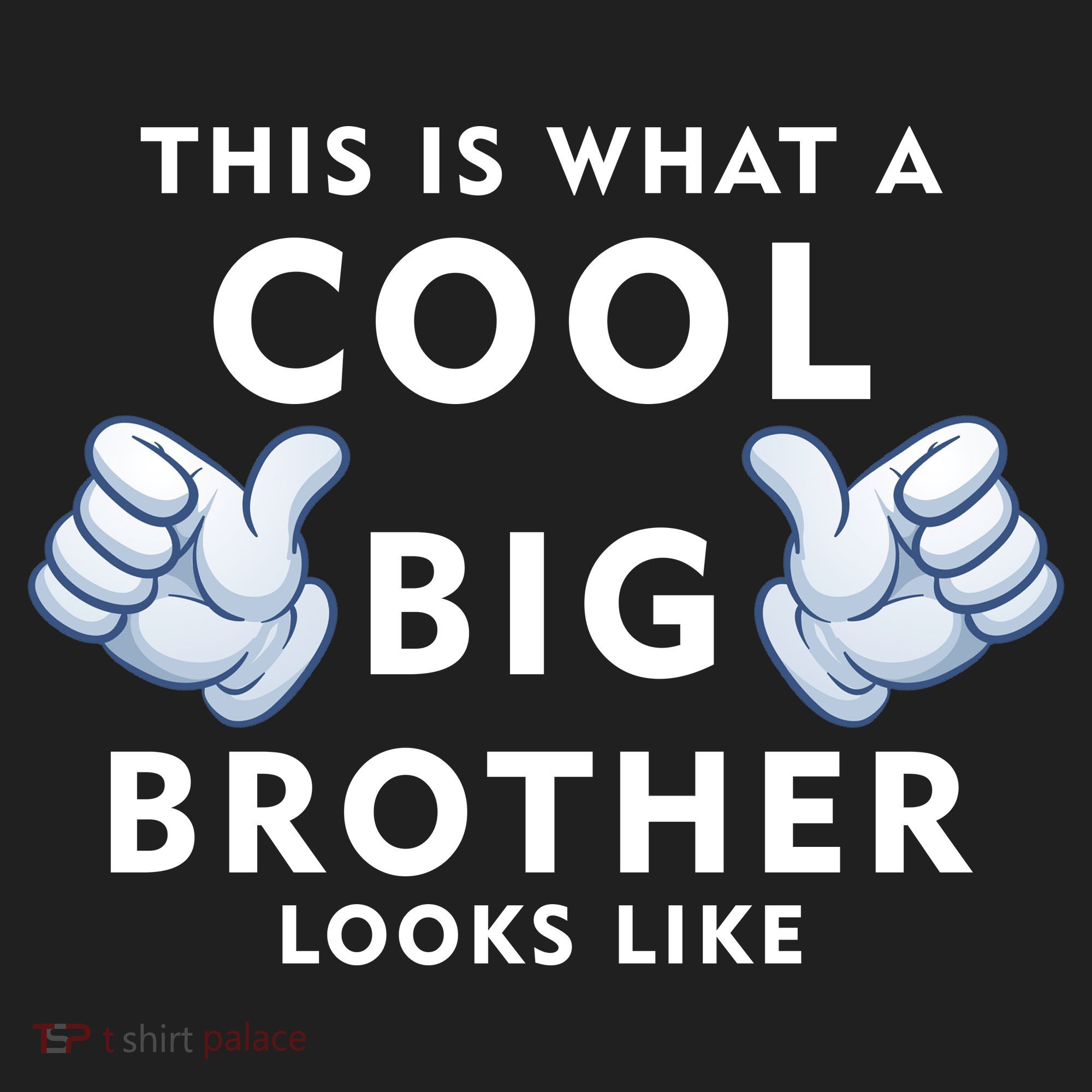 Cool Big Brother Golf Towel