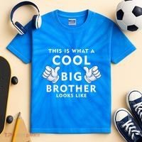 Cool Big Brother Kids Tie-Dye T-Shirt thumb 2