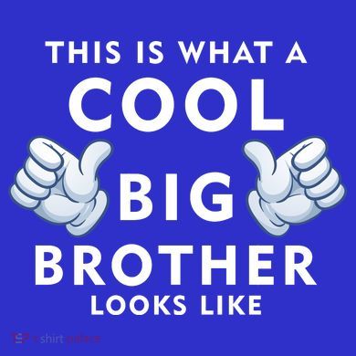 Cool Big Brother Kids Tie-Dye T-Shirt