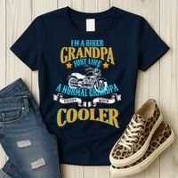 Cool Biker Grandpa Women's T-Shirt thumb 3