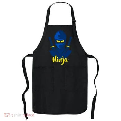 Cool Blue Ninja Apron