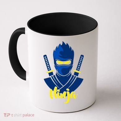 Cool Blue Ninja Coffee Mug