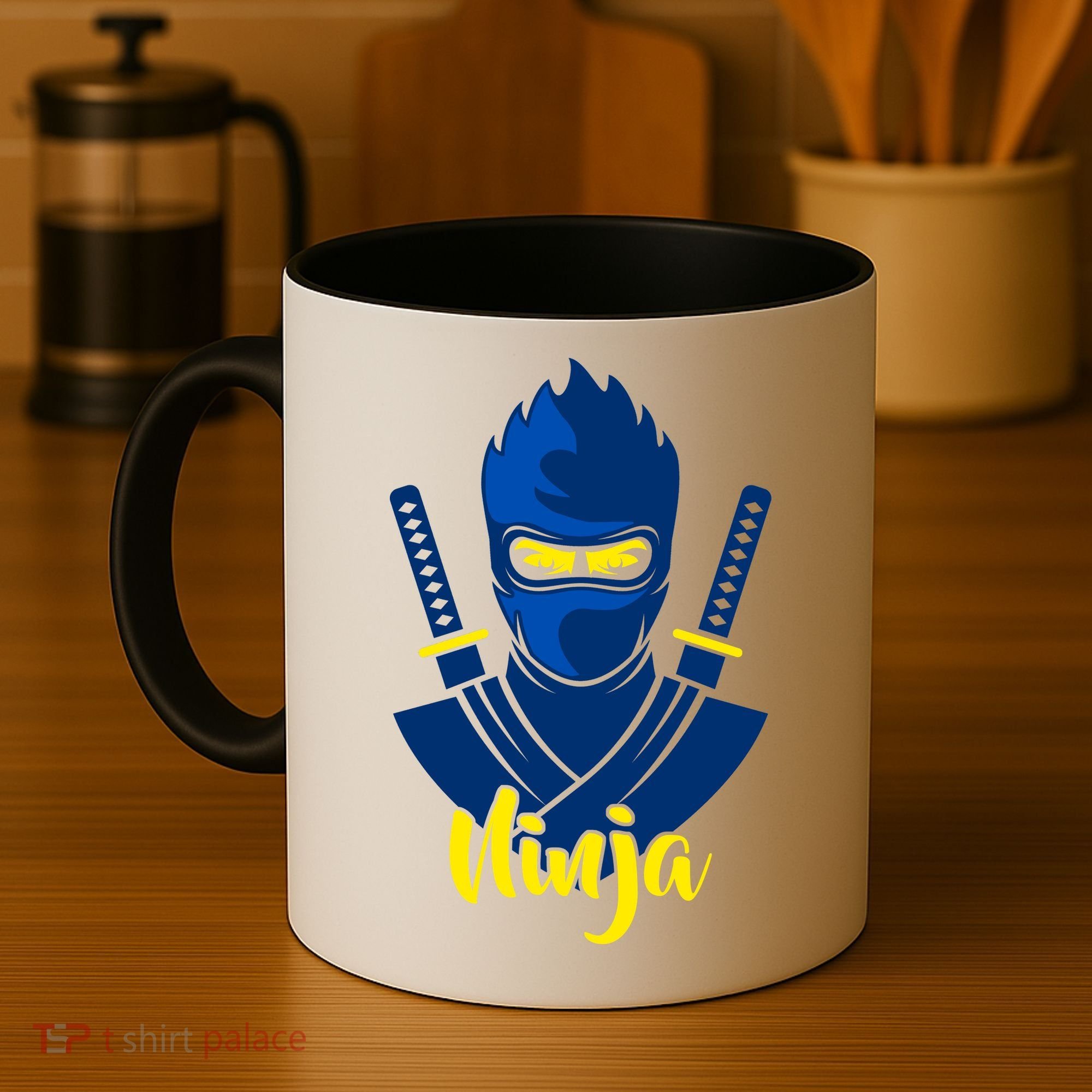 Cool Blue Ninja Coffee Mug