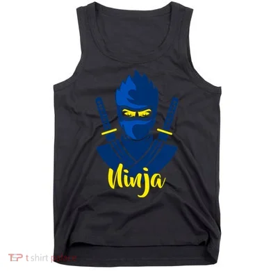 Cool Blue Ninja Tank Top