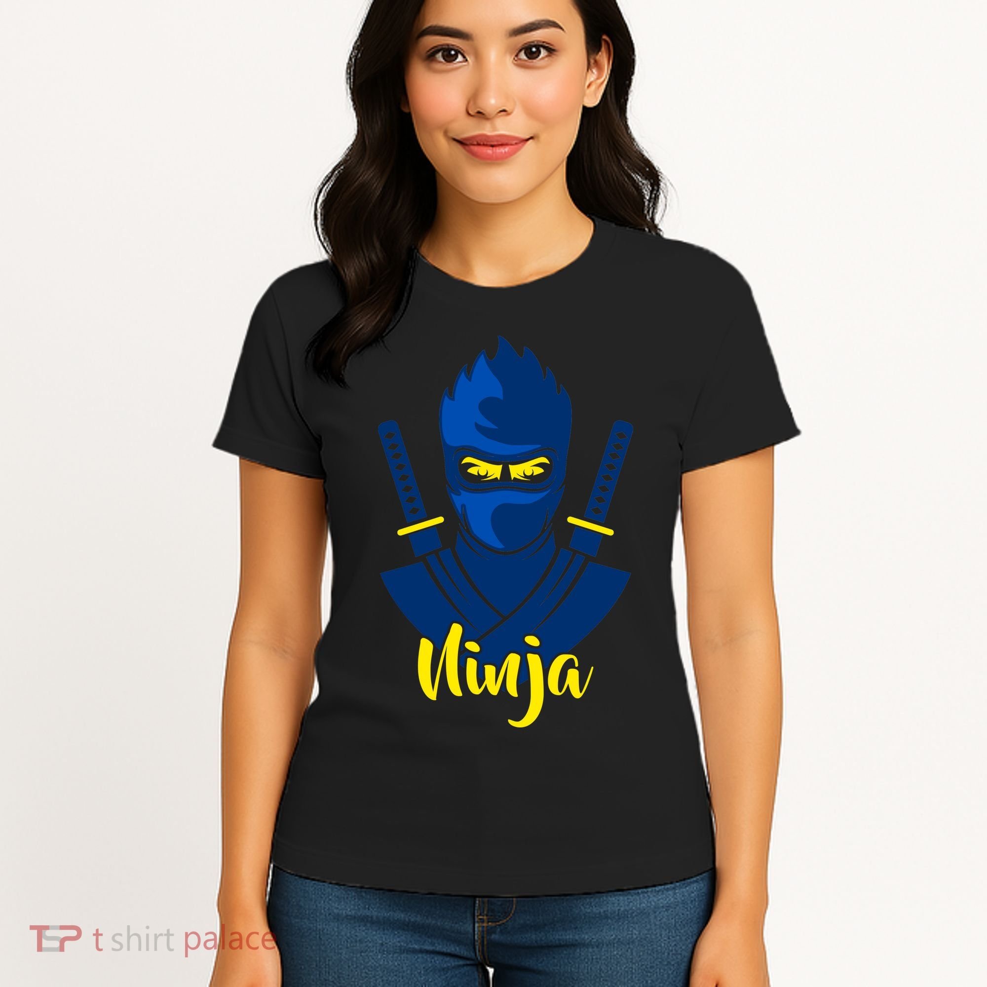 Cool Blue Ninja Women's T-Shirt