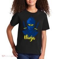 Cool Blue Ninja Kids T-Shirt thumb 2