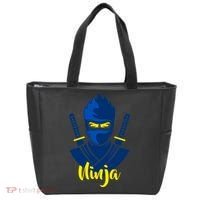 Cool Blue Ninja Tote Bag thumb 0