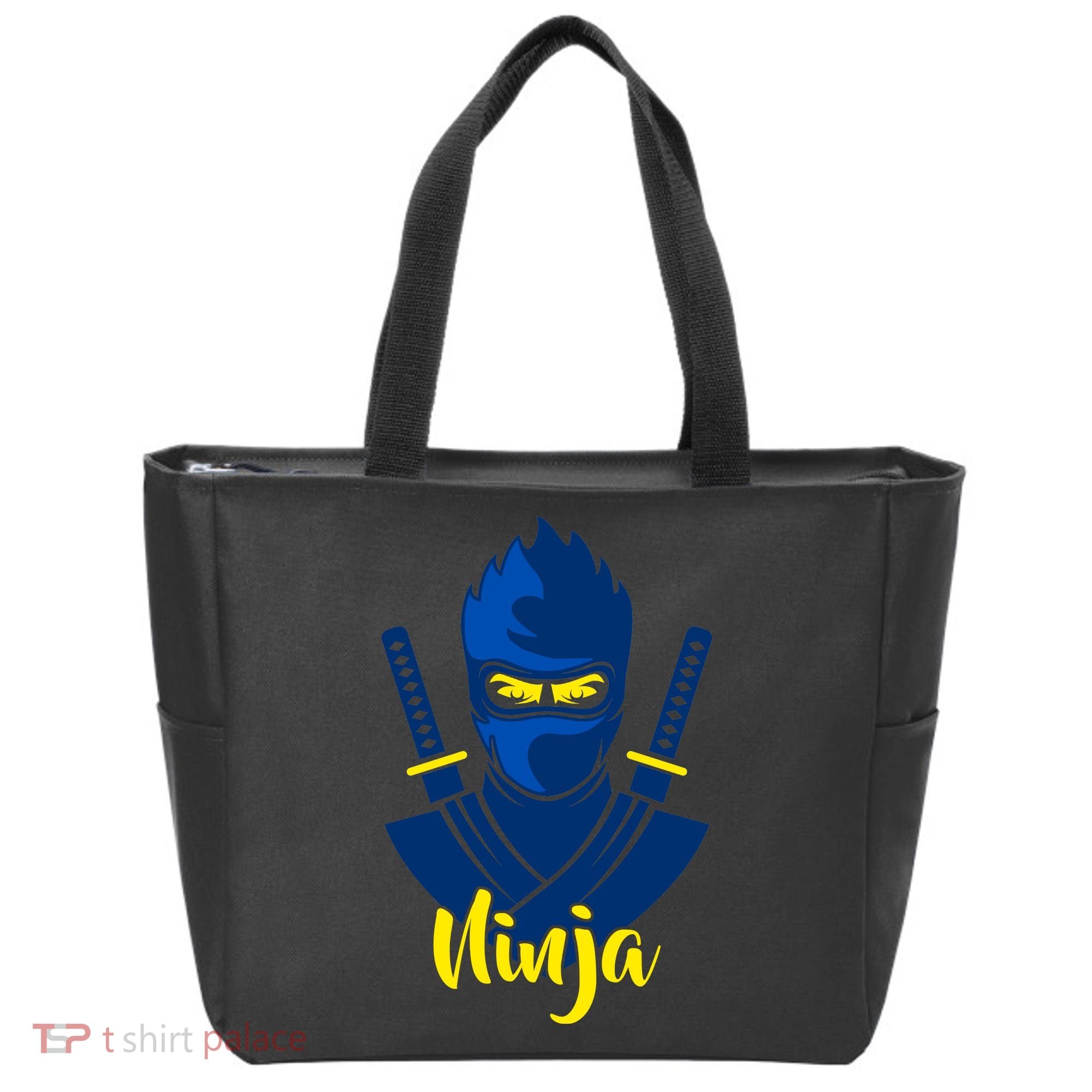 Cool Blue Ninja Tote Bag