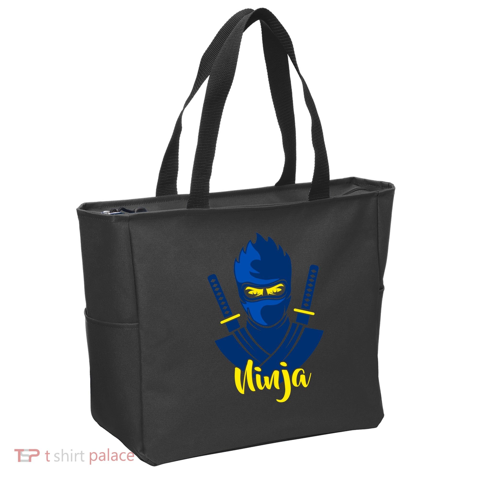 Cool Blue Ninja Tote Bag