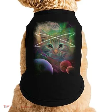 Cool Cat Nebula Space Universe  Doggie Tank