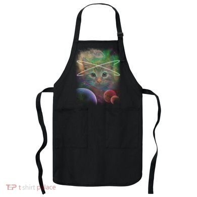 Cool Cat Nebula Space Universe  Apron
