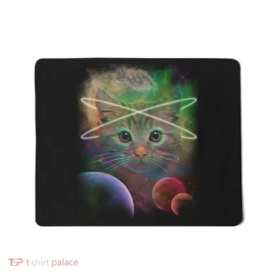 Cool Cat Nebula Space Universe  Mousepad