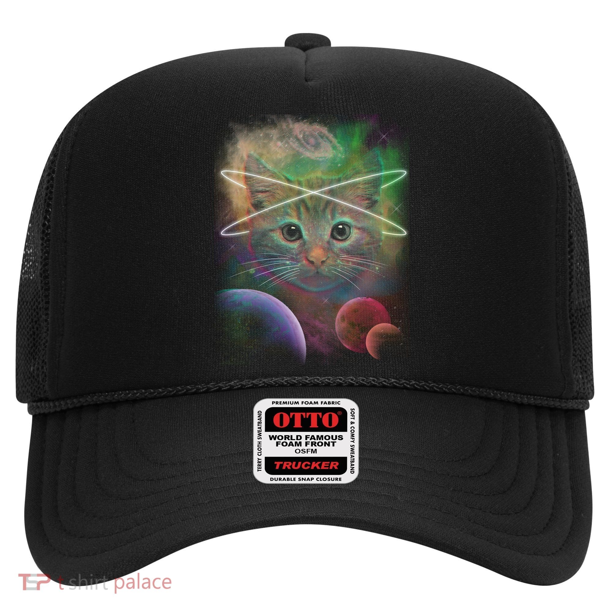 Cool Cat Nebula Space Universe  Hat