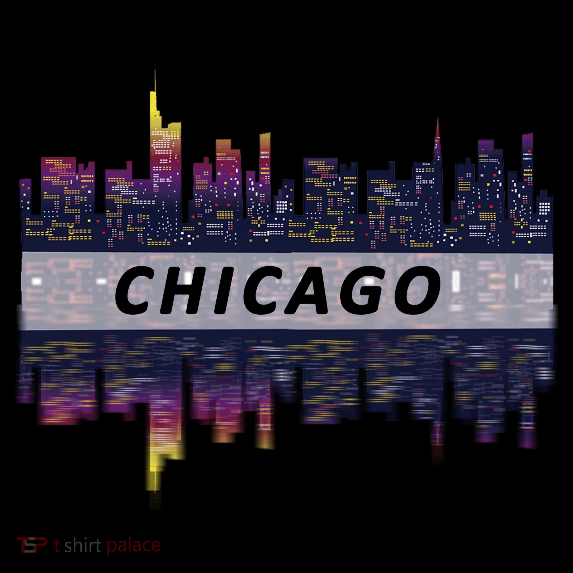 Cool Chicago Skyline Polo