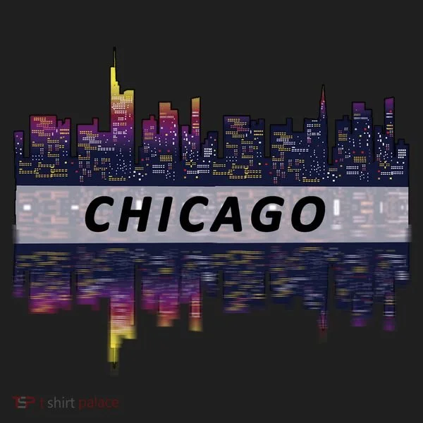 Cool Chicago Skyline Tumbler