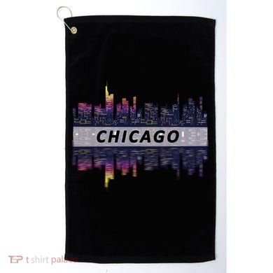 Cool Chicago Skyline Golf Towel