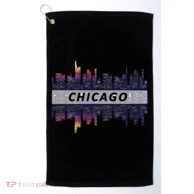 Cool Chicago Skyline Golf Towel
