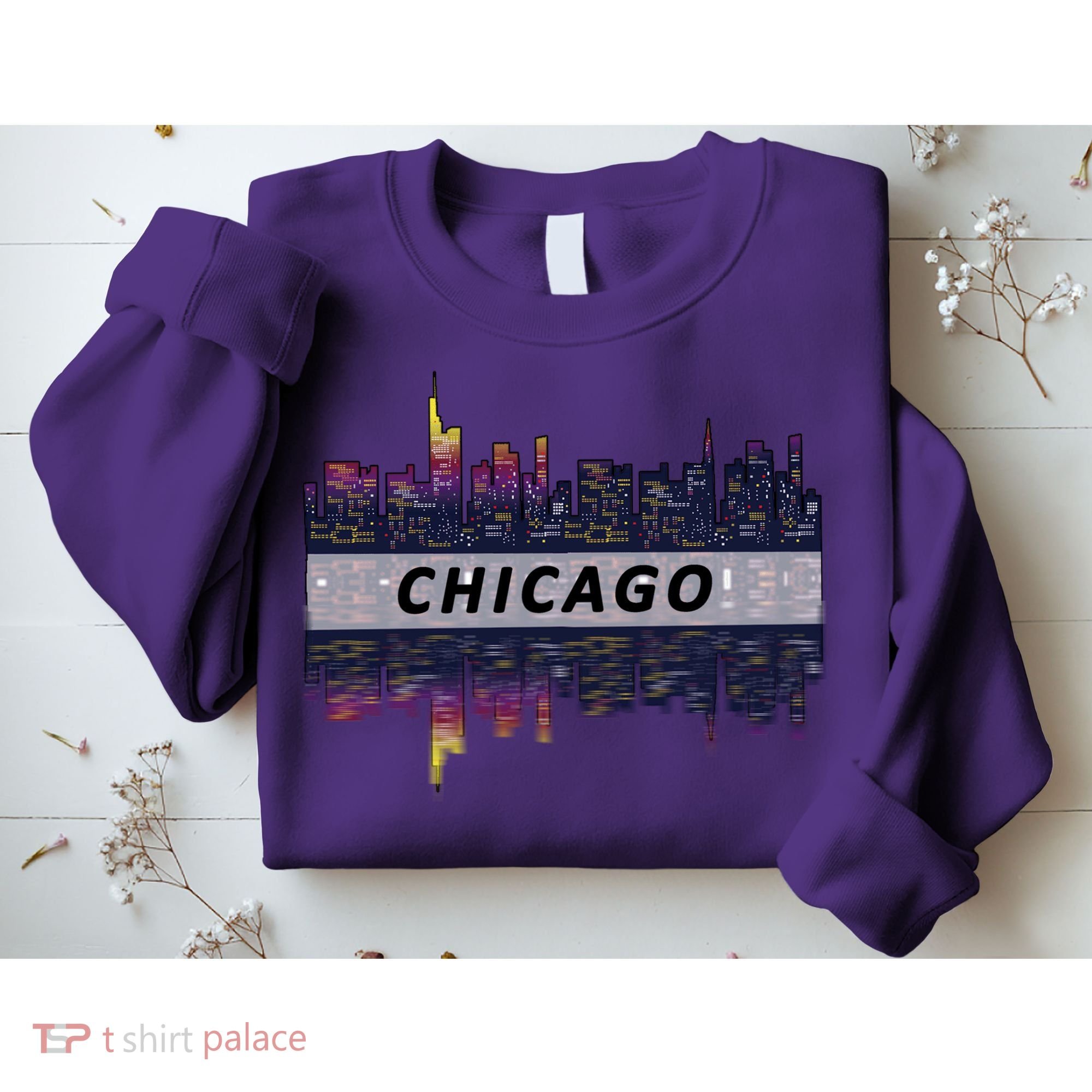 Cool Chicago Skyline Sweatshirt