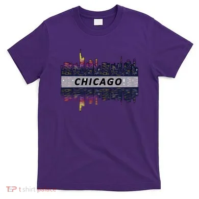 Cool Chicago Skyline T-Shirt