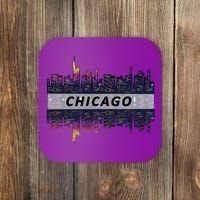 Cool Chicago Skyline Coaster thumb 0