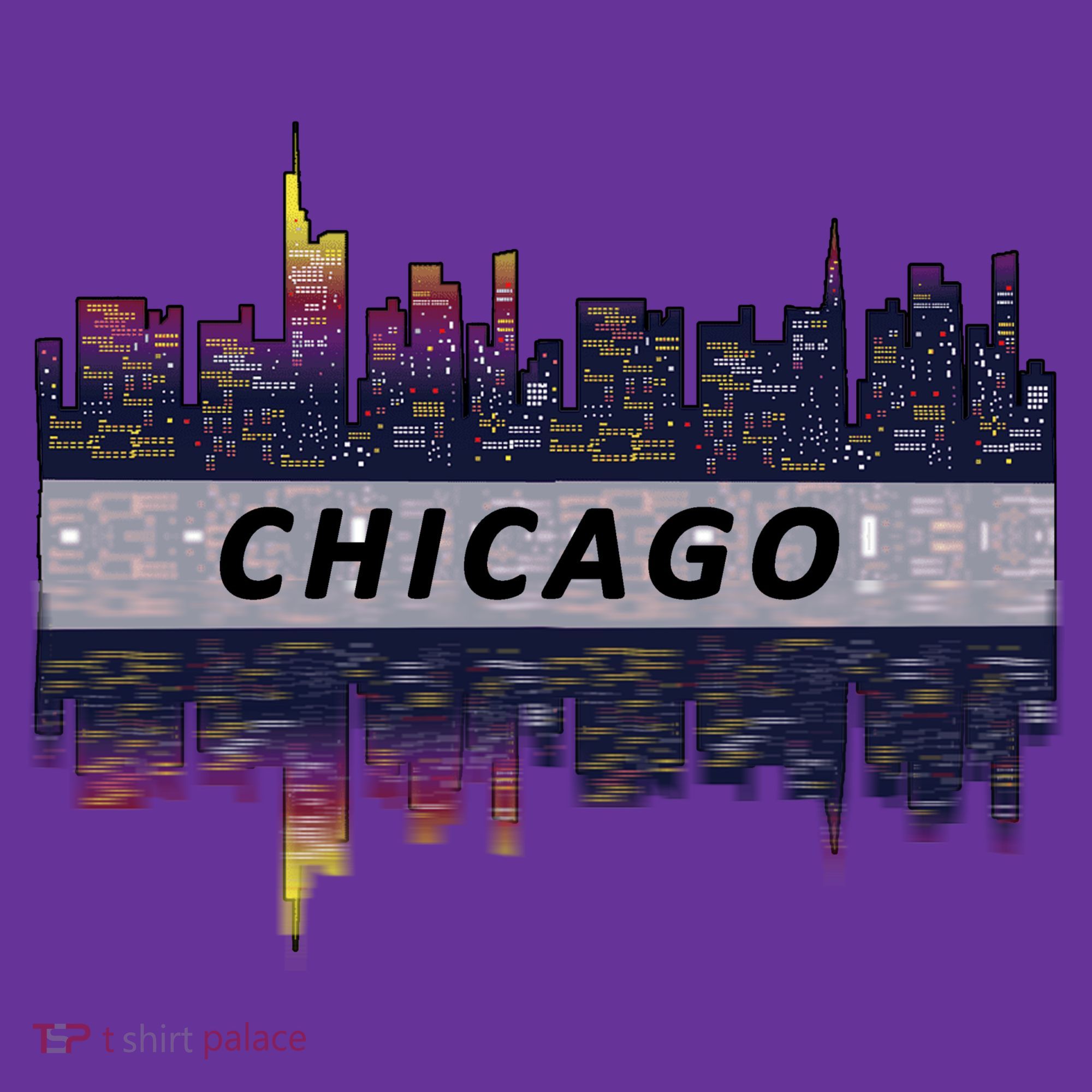 Cool Chicago Skyline Toddler T-Shirt