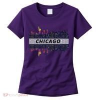 Cool Chicago Skyline Women's T-Shirt thumb 0