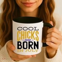 Cool Chicks Are Born In July Coffee Mug thumb 3