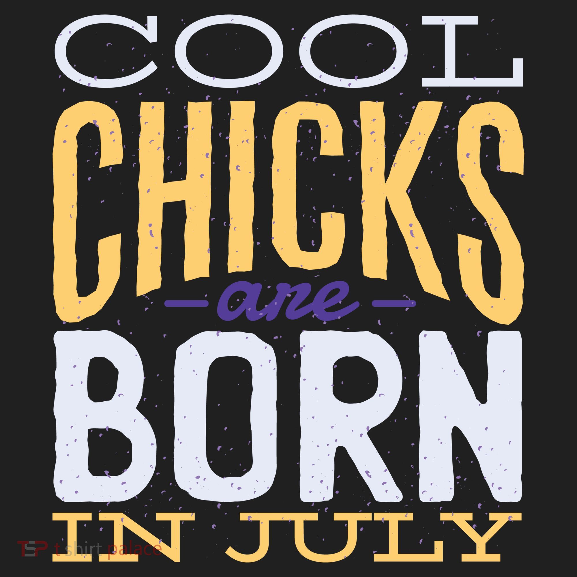 Cool Chicks Are Born In July Beanie